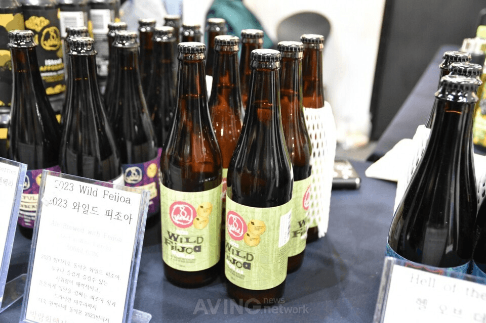 와일드 피조아 제품 전시 모습 | 촬영 – 에이빙뉴스